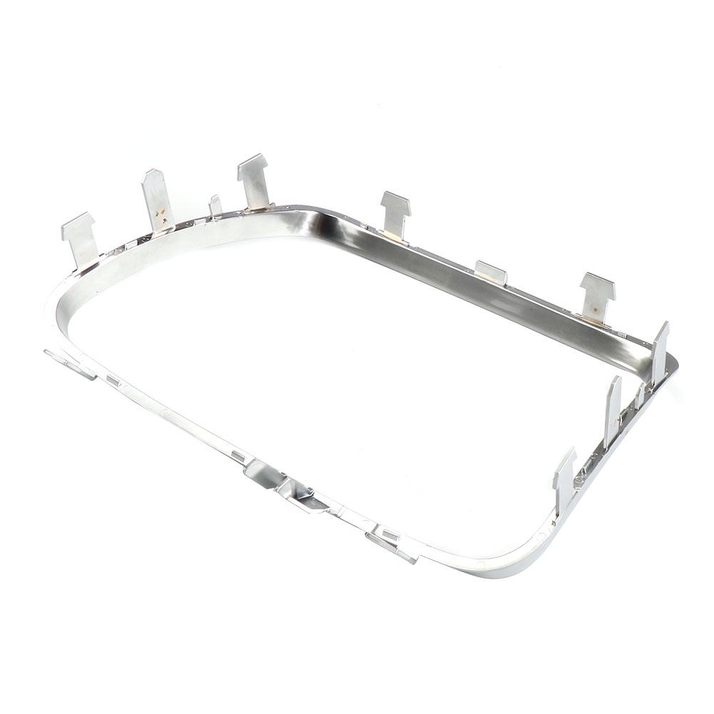 Silver Chrome Frame Central Armrest Water Cup Holder Trim Strip Ashtray Cover Plating Strip for Mercedes E Class W213 15-20