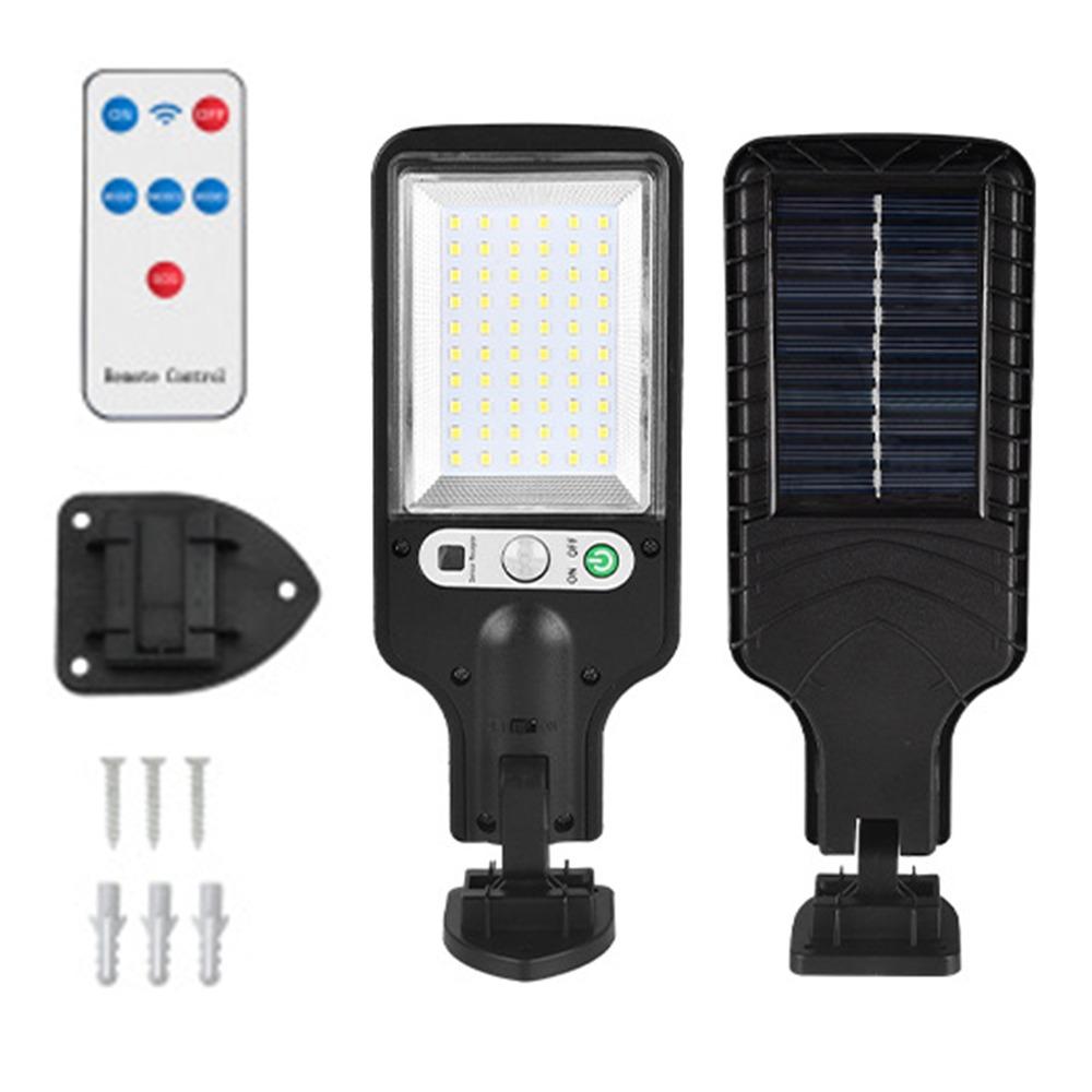 3 Light Mode LED Solar Street Lights Waterproof Solar Powered Security Light  Street