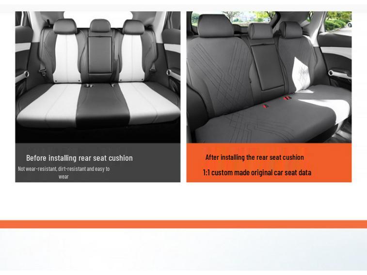 BYD Yuan Plus Honor Edition All-Season Suede Saddle Seat Cushion Cover
