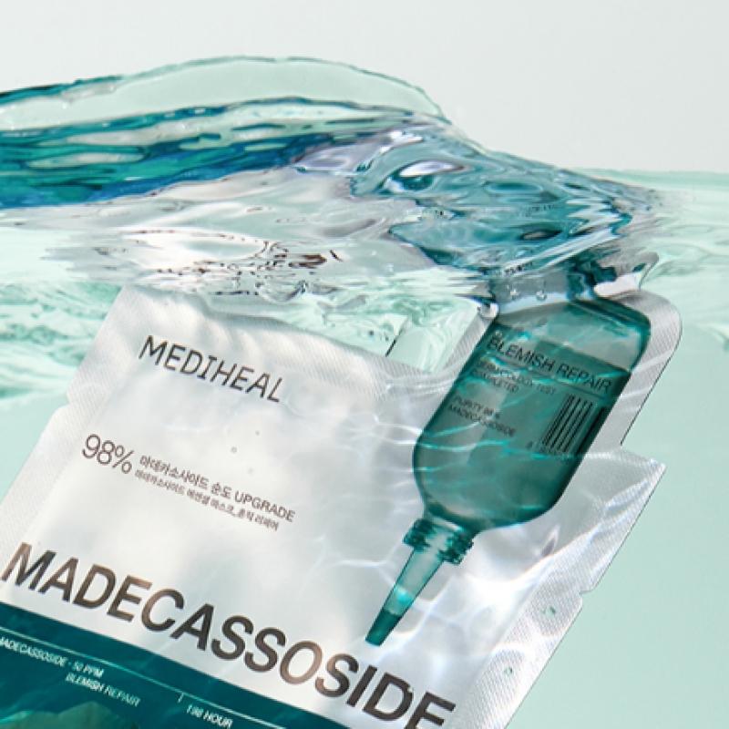 Mediheal Tea Tree Essential Mask Soothing Moisture 1 Sheet Madecassoside Trace Repair 1 Sheet