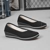 Fashion Women's Work Shoes with a Flat Heel and a Wedge Heel for Nurses