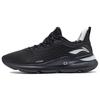 Li Ning SOFT PLUS Running Shoes Men's Low Top Black/White AGLR257-1