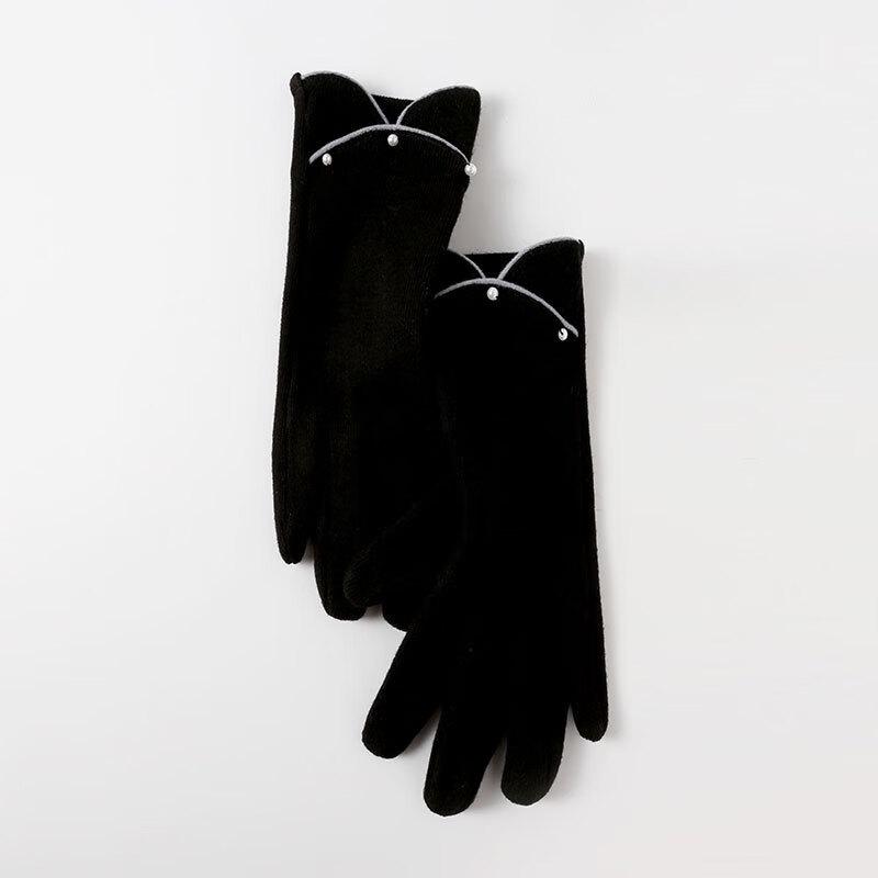 Женские осенне-зимние перчатки для велоспорта Maihan с сенсорным экраном One Size (2 Pairs)