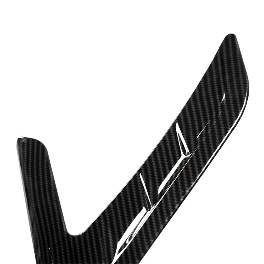 Car Side Body Outlet Cover Trim Carbon Fiber Look For Bmw 3 Series G20 2020-2021