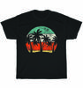 Vintage Retro Coconut Tree Palm Vacation Tropical Summer Beach T-Shirt Unisex