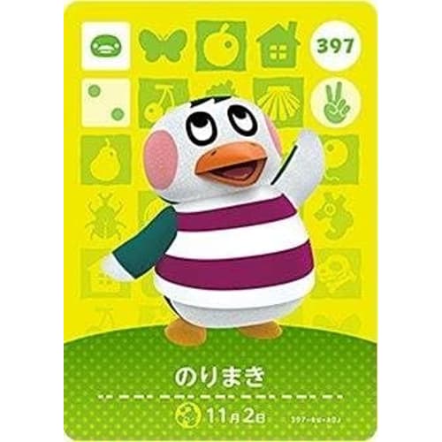 

Animal Crossing amiibo Card 4th Edition [397] Norimaki