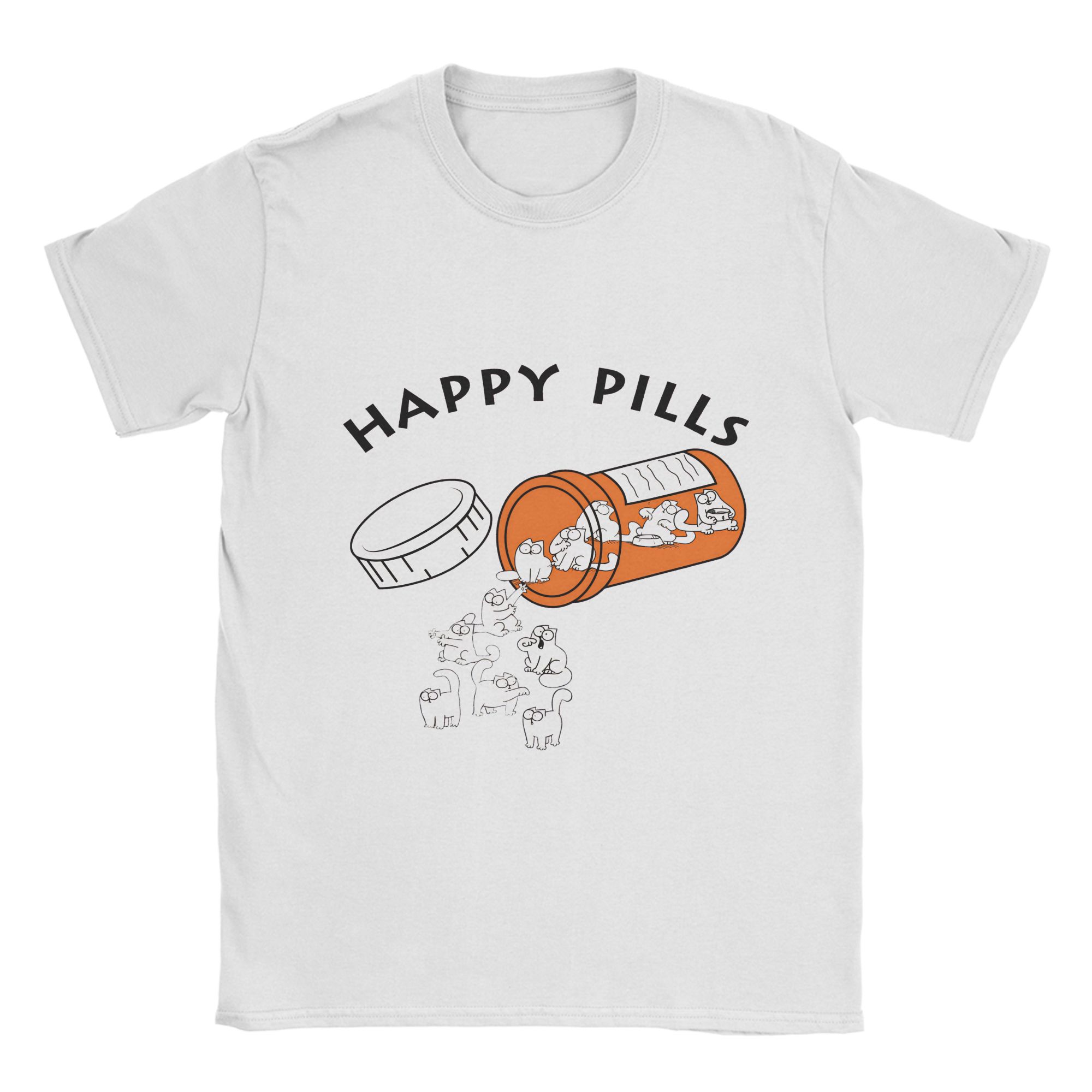 

Simons Cat 100 Cotton T-Shirt For Man Summer Streetwear T Shirts O Neck Hip Hop Tee Shirt Oversized Pattern Tops - Men s Sum... S разноцветный