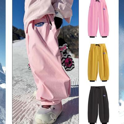 2025 Unisex American Retro Ski Pants: Waterproof, Windproof, Wear-Resistant