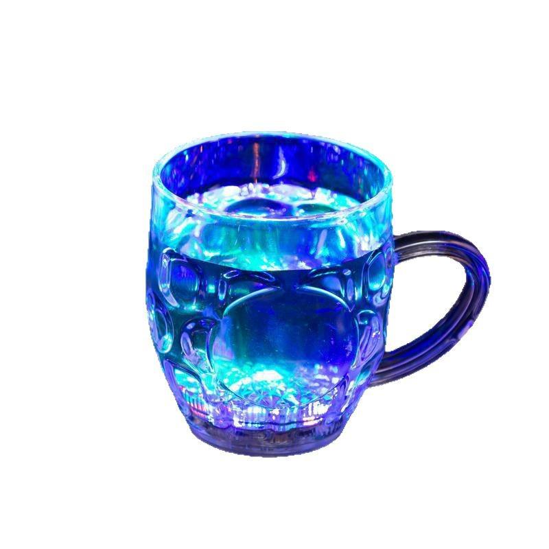 Bicchiere d'Acqua LED Laccato Sette Colori: Si illumina quando riempito