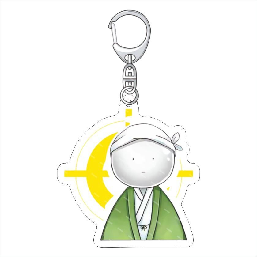 Anime Assassination Classroom Korosensei Keychain Cosplay Accessories Key Chain Pendant Cartoon Badge Fans Gifts
