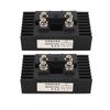 2Pcs Single Phase Bridge Rectifier 100A 1600V 4 Terminals Current Conversion Module Waterproof