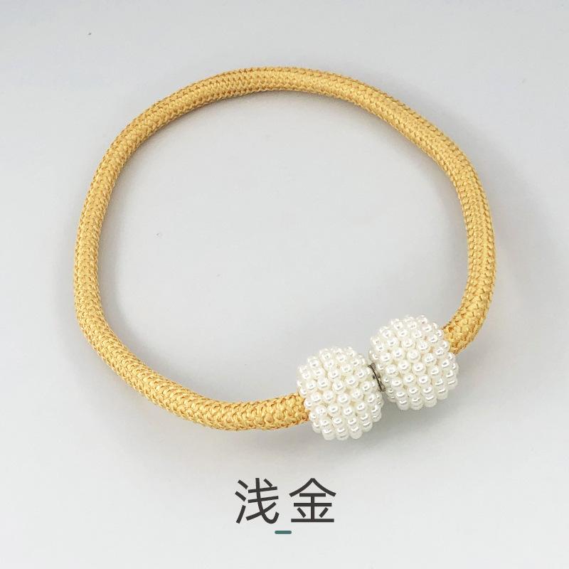 Atracție Magnetică Puternică Cataramă Magnetică cu Perlă Legătură Depozitare Material Cortină Cataramă Magnetică Bandă de Legare Cortină