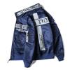 New men's casual large size loose jacket Korean style work wear men's jacket trendy men's flight suit