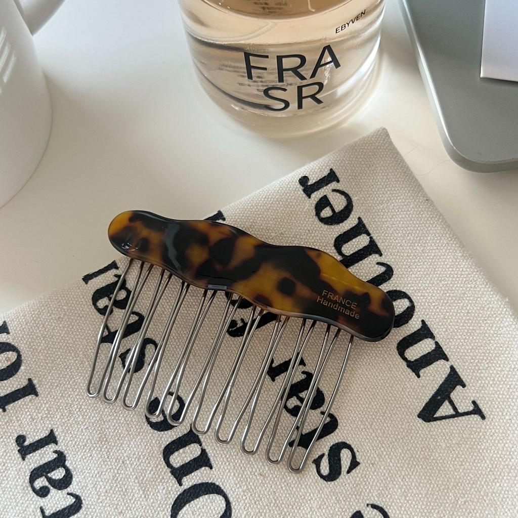 Small Size 7 Teeth Insert Comb Clip Women Hair Styling Hairpins Women Headwear Jewelry Bangs Broken Hair Comb Clip Girls Gifts