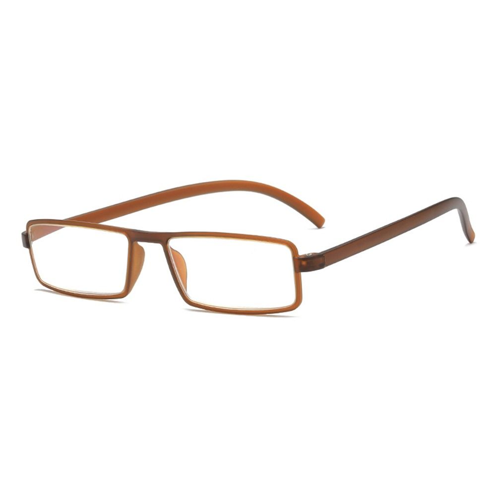 Augenschutz Anti-Blaulicht Lesebrille Blaulichtblockierende TR90 Quadratische Brille Ultraleichte optische Brille +4