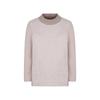 OLIVIA HASSLER Knit Neck Contrast Long Sleeve_Ohdwts107