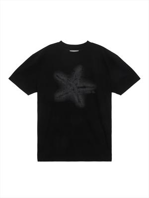 [Matinkim] STARFISH GRAPHIC TOP IN BLACK
