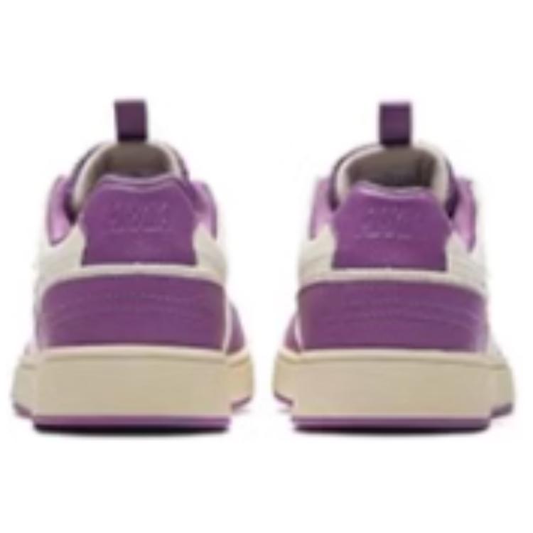Anta Street Casual Slip-Resistant Lightweight Low-Top Sneakers Women sneakers White Purple 922448019-5