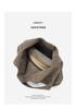 Women's Genuine Leather Large Capacity Underarm Tote Bag - Versatile, High-End Bucket Shoulder Bag for Commuting