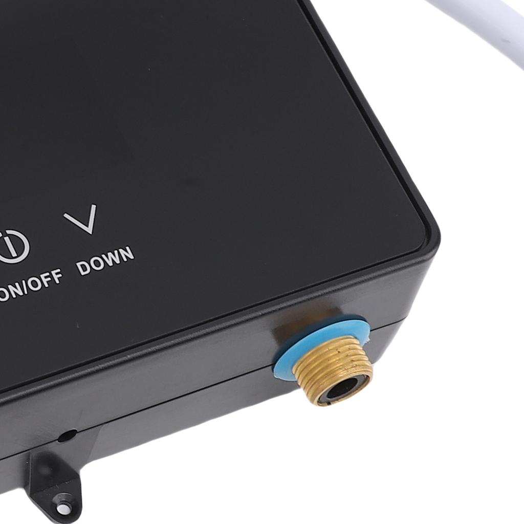 Electric Water Heater 6000w Black LCD Display Under Sink Water Heater for Kitchens Apartments Bathrooms RVs