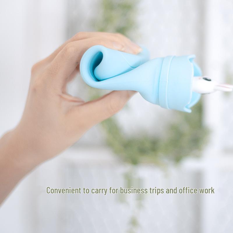 Silicone Explosion-Proof Hot Water Bottle: Portable, Microwaveable Mini Hand Warmer