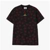 Vivienne WeSTwood Men S ShorT Sleeve T ShirT Orb Logo Monogram 3i01000S J0079 N3