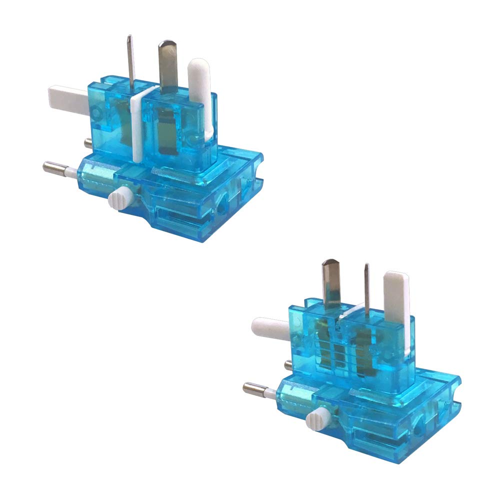 Kashimura Sasuke 4 Blue Power Adapter with Locking International for and CB Function, Adapter, B/C/O/SE/BF, B3, O2, (Brazil), NTI-599
