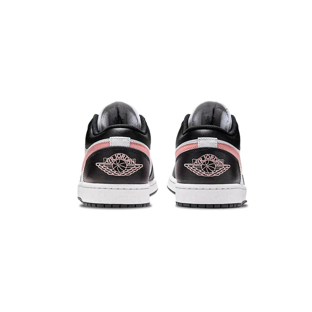 Jordan Air Jordan 1 Balance Low top Vintage Basketball Shoes Unisex Black Pink DC0774-101(Team282-)
