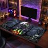 Big Mouse PadHalloween Michael Myers Extended Soft Desk Mat Gaming Office Computer Table Decor Mat
