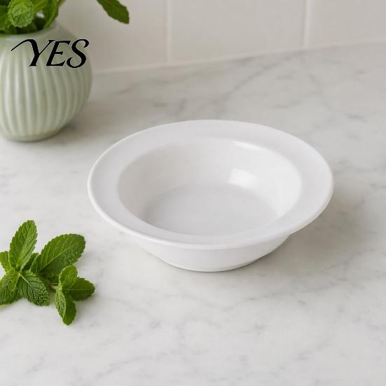 Ceramic Kitten Bowl Cat for Dry Wet Food, Microwave Dishwasher Safe Pet Dish Feeder Plate, Whisker Friendly Food Water Durable