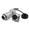 WEIPU WS20 TP+Z M20 Industrial Power Aviation Plug Socket Waterproof Connector 2 3 4 5 6 7 9 12 Pin Screw Lock Panel Connectors