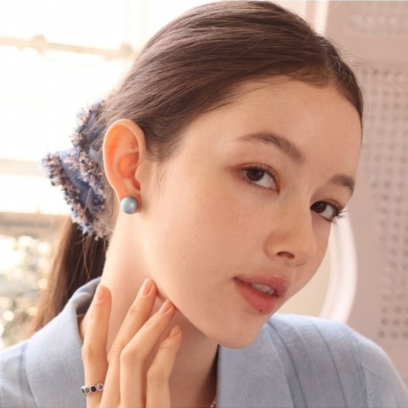 Dana Burton Tinted Love Ball Earrings_12mm