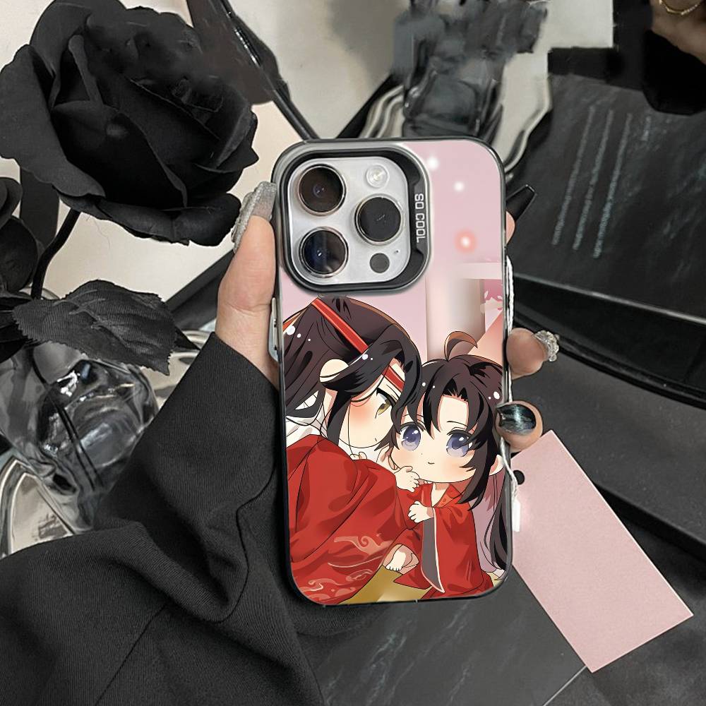 Grandmaster U-Demonic Cultivation Phone Case For iPhone17, 16,15,14,13,12 Pro Max Black Candy Matte Shockproof Cover