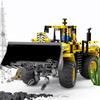 Non-Toxic Rc Engineering Vehicle Building Blocks Bulldozer Earthmoving Vehicle City Engineering Car Model Technology Bricks Kids Toys Gift