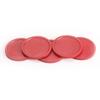 5Pcs Durable Mini Air Hockey Table Pucks 51Mm Puck Children Table Red