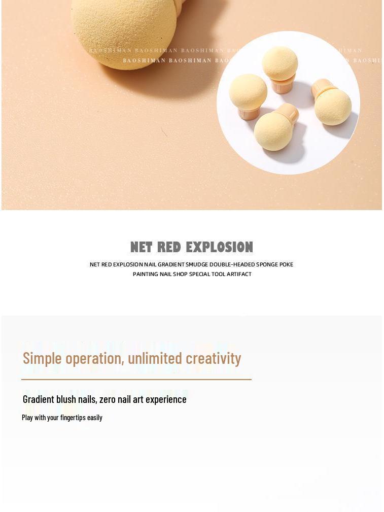 2023 Gradient Halo Double-Ended Dotting Pen for Nail Art