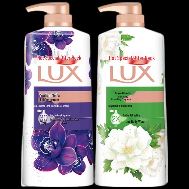 

LUX Shower Gel Set: Mugwort & Enchanting Lotus Fragrance