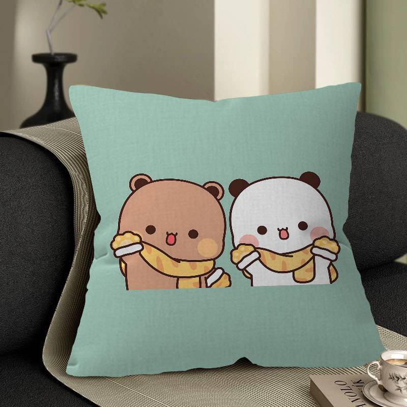 Bubu And Dudu Pillow Anime Pillow Sofa Bed Head Pillow Cover Cushion Cover 45X45 Cm Fashion