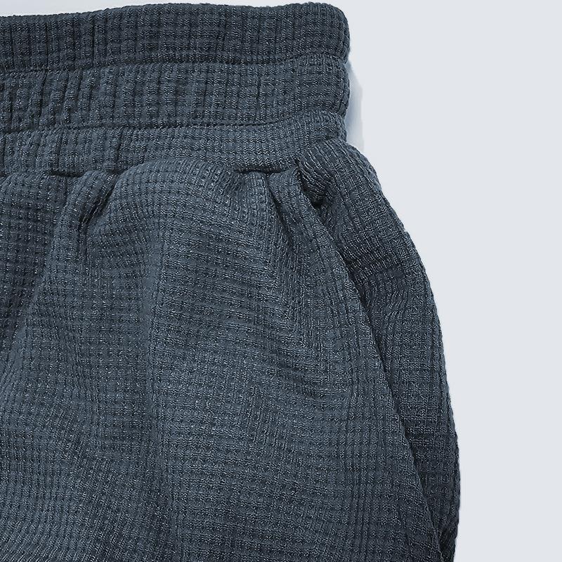 High Waist Wide Leg Pants Women's Nine-point Pants Fabric Casual Loose Women's Pants