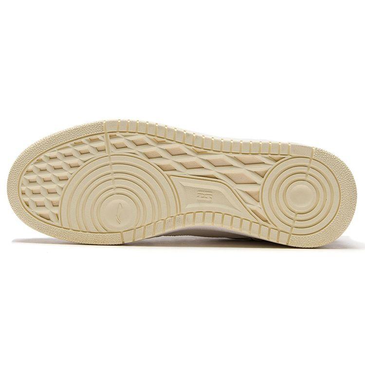 Li Ning Non-Slip Wear-Resistant Lightweight Low-Top Skate Shoes Men Skate Shoes White Orange AGCS083-2