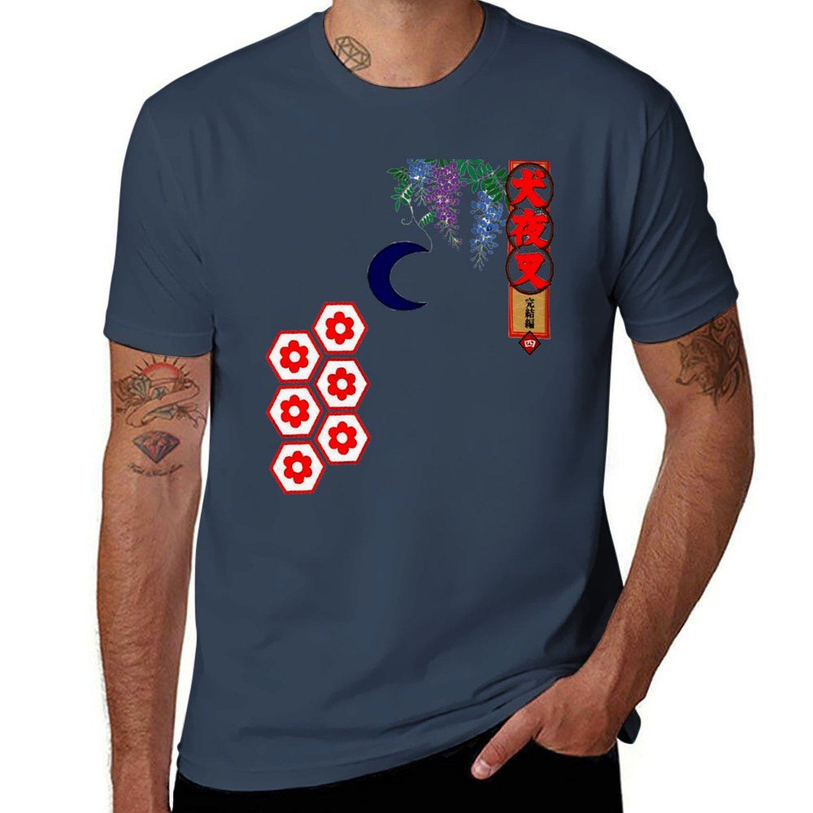 Seshomaru Tshirt Summer Casual Loose Tshirt S