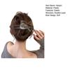 Girl Hairpin Double Bowknot Decor Soft Felt Autumn Winter Hair Clip Large Size Back Head Hair Pin Hair Accessories