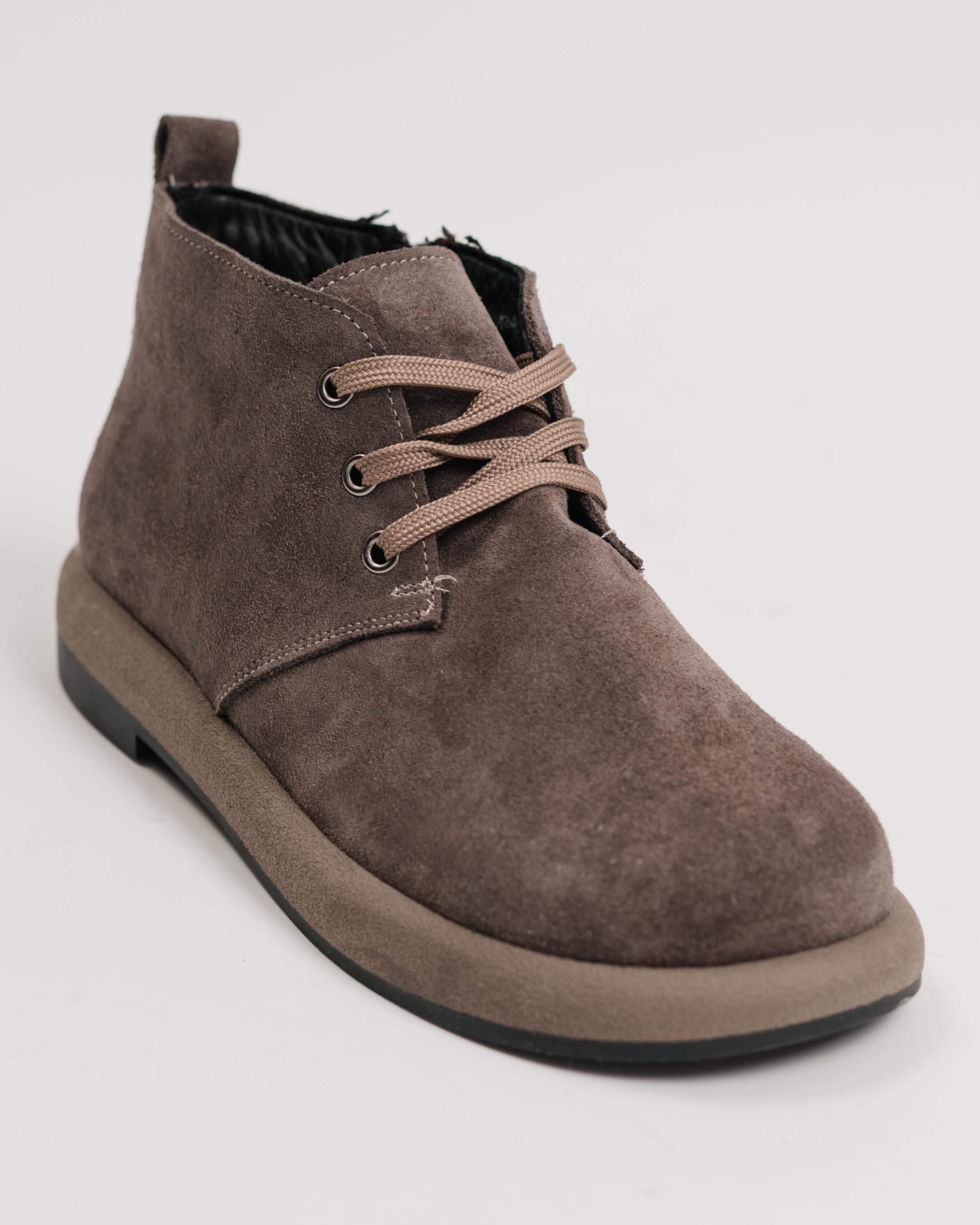 

Women s boots Krula 161512 36 mink suede 40 мигдалевий