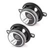 2pcs Car Audio Coaxial Speakers 3.5" 200W Coaxial Speakers Tweeter Stereo Music Hi-Fili Loudspeaker for Auto Audio System