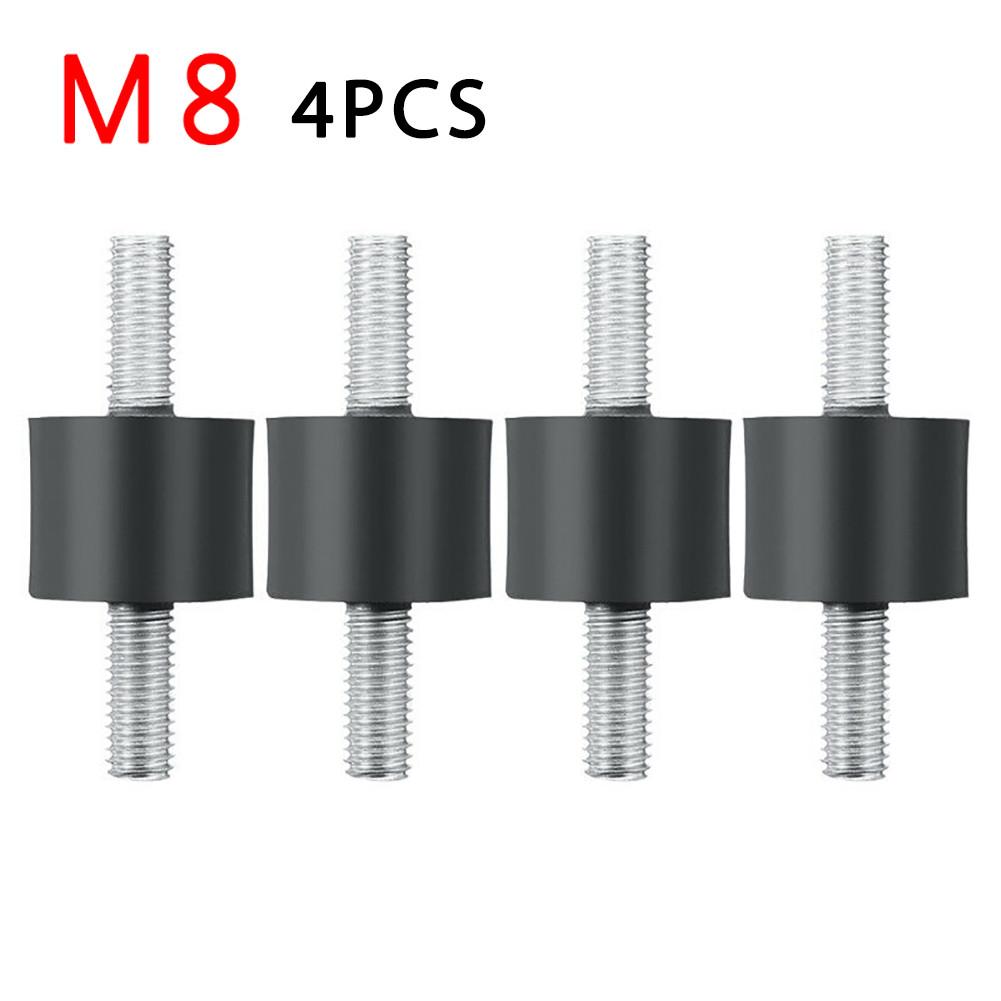 4X Vibration Damper Rubber Buffer Set Silent Block Metal Buffer with M5 M6 M8 Thread for Diesel Engines and Industrial Machinery
