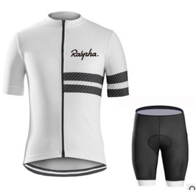 Unisex Cycling Jersey Bib Shorts Set Road Bike Riding Breathable Performance Apparel XXS