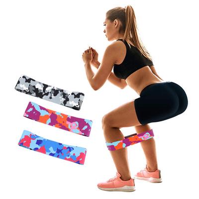 Fitness Resistance Band Anti-skid Shaping Band Elastic Squat Leg Hip 