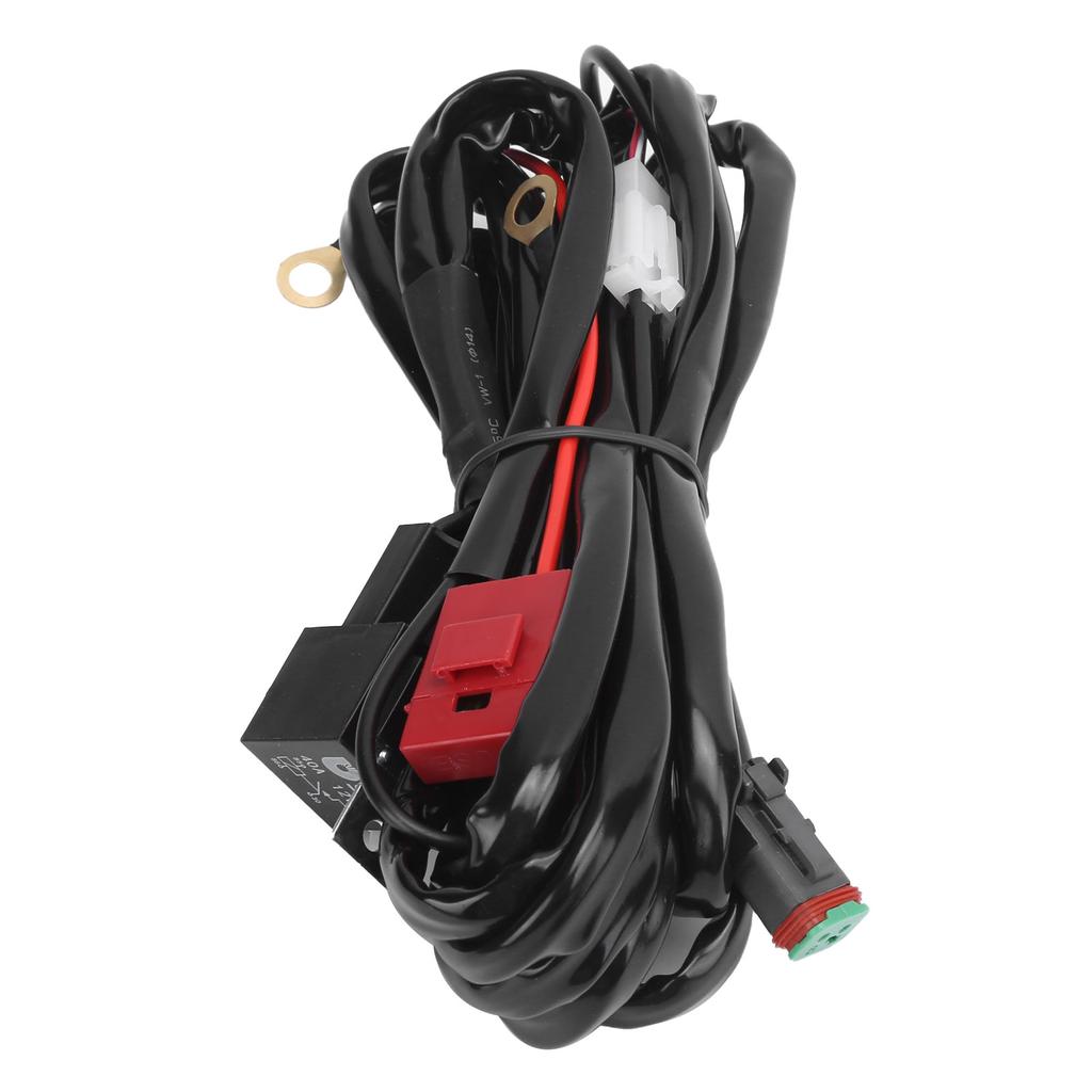 Switch Wiring Harness 40A 12V 3M LED 1V1 with DT Interface Waterproof for Car Spotlight