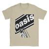 Men T-Shirt Oasi/s  Hipster Cotton Tee Shirt Short Sleeve Rock Band   T Shirts O Neck Tops Plus Size