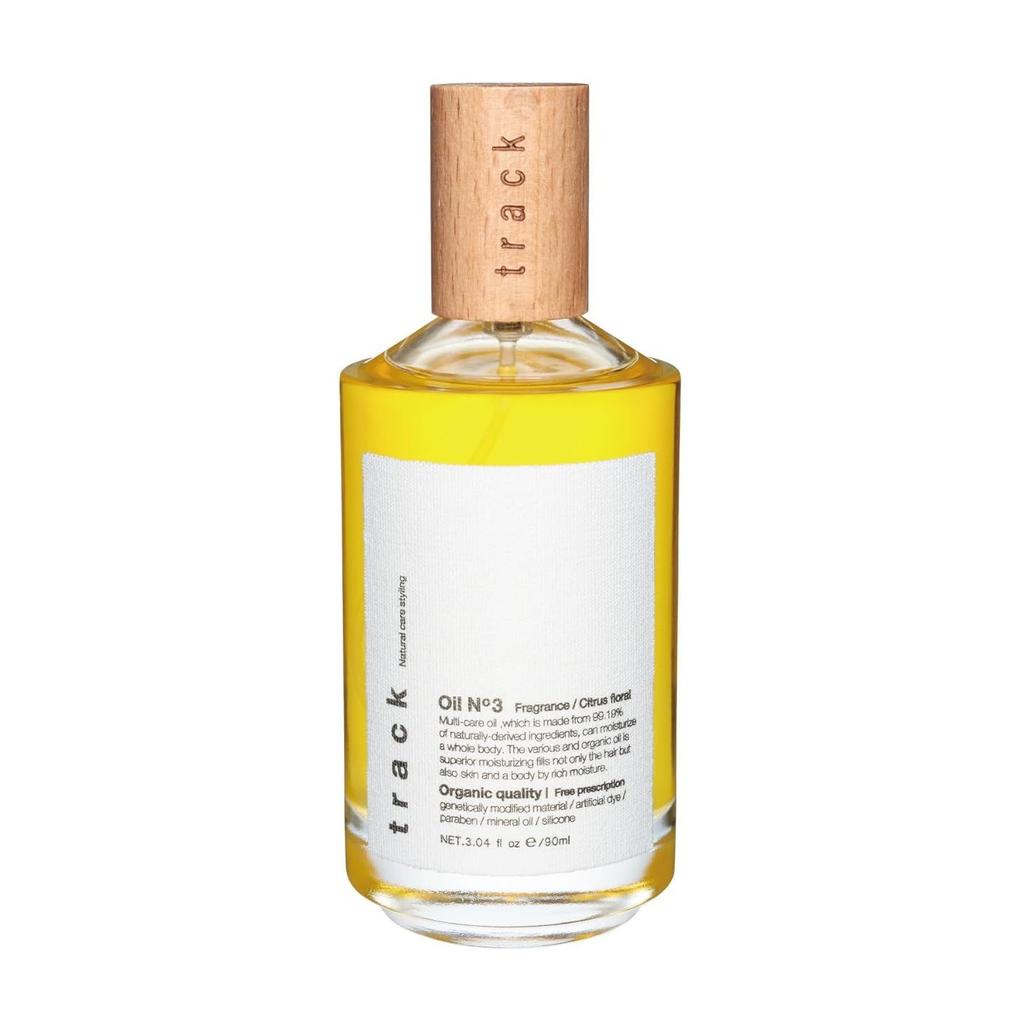 Track Oil No.3 90ml Number Three Citrus Floral Hair Body Care Osmanthus